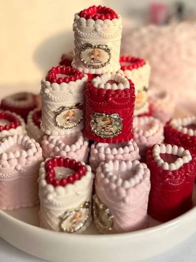 موس لب کیک توت فرنگی 🎂(دوپ فلاورنوز)